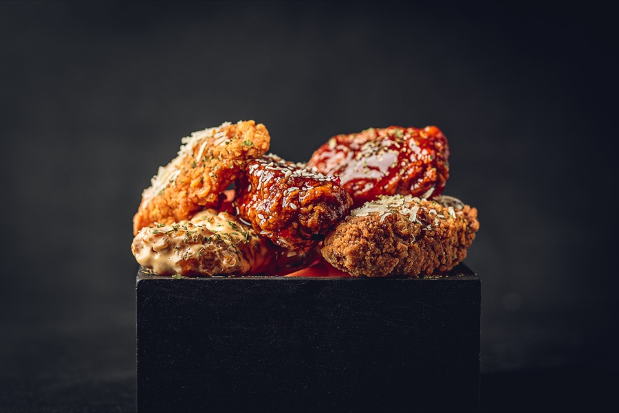 3pcs Wings/ Tenders at PHAT Buns
