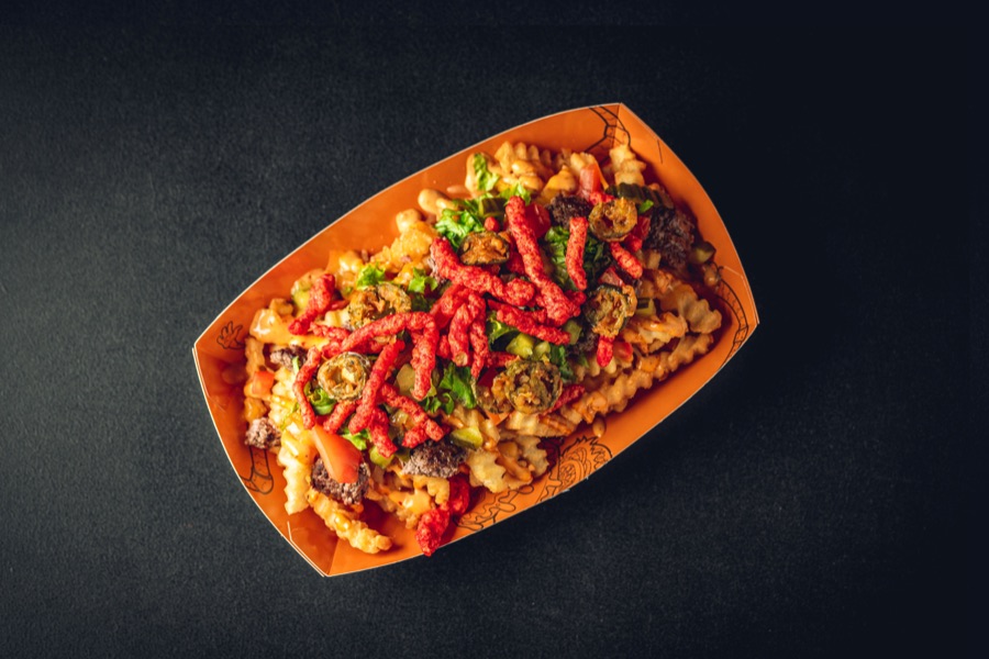 Cheetos Loaded Beef Chips at PHAT Buns