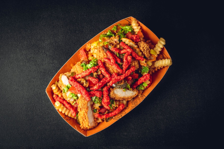 Cheetos Loaded Chicken Chips at PHAT Buns