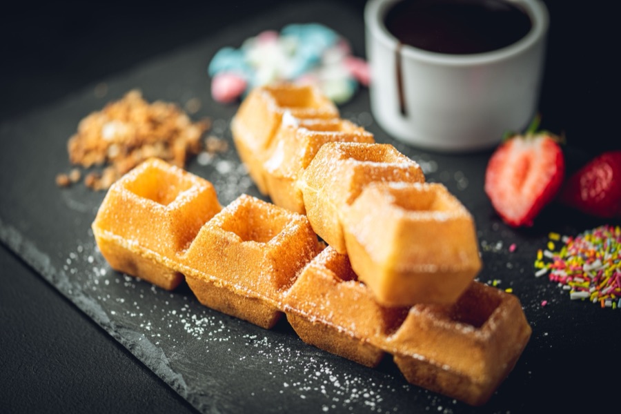DIY Double Stick Waffle at PHAT Buns