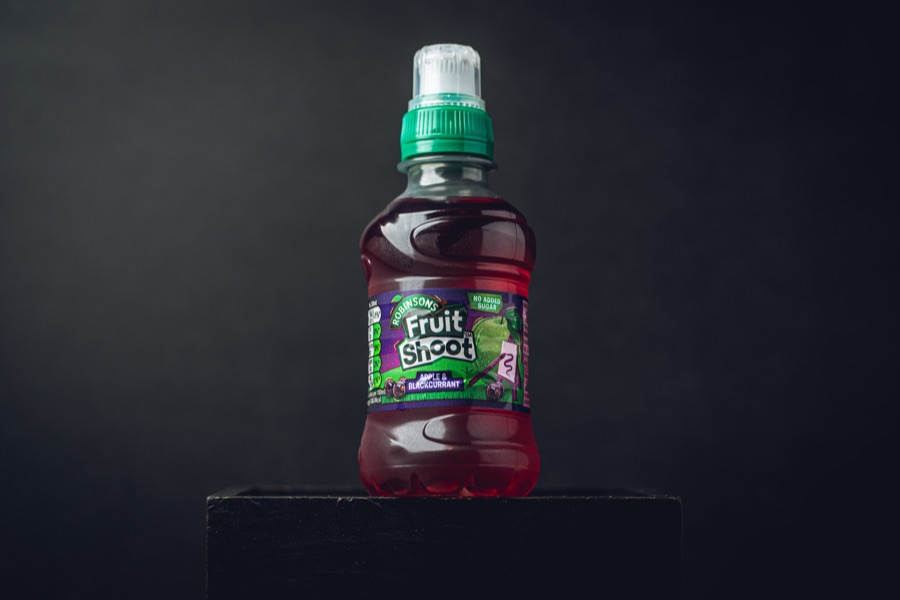 Kids Apple & Blackcurrant Fruit Shoot at PHAT Buns