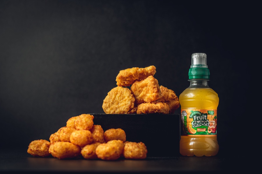 Kids Chicken Nugget Meal at PHAT Buns