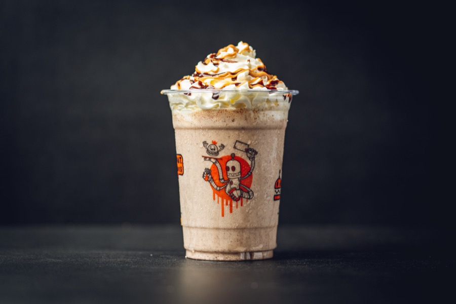Peanut Butter Brownie Shake at PHAT Buns