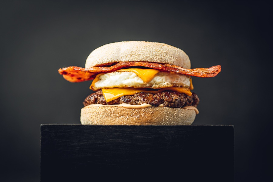 Smokin' Egg & Sausage at PHAT Buns